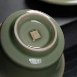 180ml Longquan Bamboo Celadon Tea Tureen Ceramic Tea Cup Kung Fu Teaset Tea Maker Large Single Sancai Tea Bowl Customized Teaset - Image 3