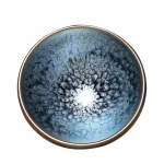 Jianzhan Tea Cup Pure Manual Iron Tire Kiln Glaze Master Cup Household Ceramic Kung Fu Tea Set Tea Cup - Image 5