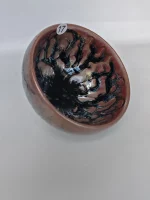 Jianzhan Tenmokus Tea Cup 150ml/5.07oz Tree Pattern Ceramic Teacup Natural Fired in Kiln China Song Dynasty Crafts - Image 5