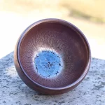 Jianzhan Tea Cup Pure Manual Iron Tire Kiln Glaze Master Cup Household Ceramic Kung Fu Tea Set Tea Cup - Image 4