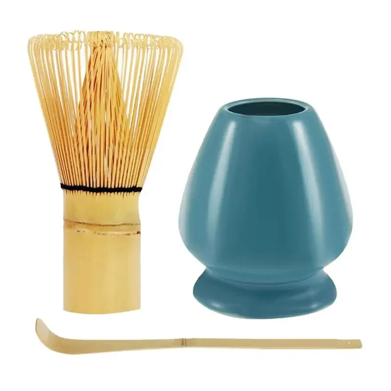 kf-S2398e3afb8e74790b154327985e9c166C Exquisite-Japanese Matcha Set Safe Bamboo Whisk Teaspoon Tea Sets Indoor Beverage Shop Tea-Making Tools Accessories - Image 1