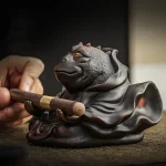 Jianshui Purple Pottery Toad Tea Pet Ornaments high-Quality Tea ceremony Tea Table Decoration