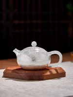 「玉柄西施壶 · Jade Whisper」 — 250ml Handmade 999 Sterling Silver Teapot (Xishi Form · Jade Handle · Chinese Gongfu Tea Set)