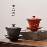 Japanese Often Slip, Burn, Cover Bo, Build Green Peaks, Make Maple Leaves, Pottery Tea Cups, Kung Fu Utensils, And