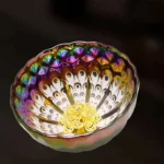 Peacock Tea Cup 140ml Colorful High-quality Ceramic Master Cup Antique Kiln Meditation Teacup Household Small Tea Bowl - Image 3