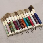 Decorative calligraphy brush, table accessory, home decoration