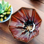 Large Kiln-changed Placer Gold Master Cup Personal Special Teacup Jianzhan Tea Tasting Kung Fu Tea Set Tea Cup Tianmu Cup - Image 5