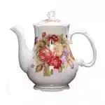 Fashion British Bone China Coffee Pot European Style Afternoon Tea Teaset Ceramic Teapot Coffee Pot Flower Tea Pot Porcelain Pot