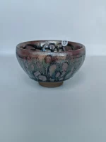 Jianzhan Tenmokus Tea Cup 150ml/5.07oz Tree Pattern Ceramic Teacup Natural Fired in Kiln China Song Dynasty Crafts - Image 4