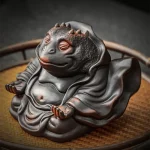 Jianshui Purple Pottery Toad Tea Pet Ornaments high-Quality Tea ceremony Tea Table Decoration - Image 2