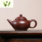 「紫泥映真 · Retro Xi Shi」 — 140ml Handmade Yixing Purple Clay Teapot | Classic Xi Shi Form with Raw Ore Purple Mud · Gongfu Tea Set Decoration