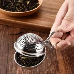 Tea Strainer Stainless Steel Tea Infuser Mesh Tea Ball Infuser Filter Reusable Loose Leaf Strainer Bag Brew Herb Tea Accessories - Image 4