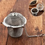 Tea Strainer Stainless Steel Tea Infuser Mesh Tea Ball Infuser Filter Reusable Loose Leaf Strainer Bag Brew Herb Tea Accessories - Image 5