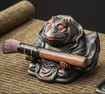 Jianshui Purple Pottery Toad Tea Pet Ornaments high-Quality Tea ceremony Tea Table Decoration - Image 6