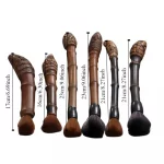 Vintage Carbonized Bamboo Root Teapot Pen Long Handle Easy To Clean Teaware Cleaning Brush Chinese Style Portable Teapot Brush - Image 5