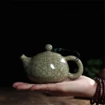 Tea Set Crackle Glaze Kiln Longquan Celadon Ceramic Chinese Teapot Porcelain Yixing Clay Antique Pot Kettle - Image 2