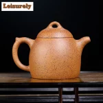「段泥正韵 · Section Harmony」 — 280ml Authentic Handmade Yixing Purple Clay Teapot | Raw Ore Section Mud · Gongfu Brewing Kettle · Zisha Teaware Ornament - Image 4