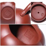 230ml Tradition Yixing Purple Clay Tea Pot Raw Ore Dahongpao Beauty Tea Infuser Handmade Customized Filter Teapot Zisha Teaware - Image 6