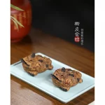 Yixing Purple Clay Bark Golden Toad Tea Pet Creative Tea Games Figurine Play Toys Statue Ornaments Tea Items Collection - Image 5