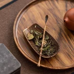 3/2/1pcs Alloy Weaving Teaspoon Sets Vintage Chinese Kung Fu Tea Accessories Zen Coffee Bean Taking Tools Tea Shovel Chaze - Image 3