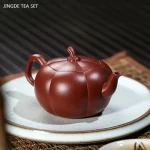 230ml Tradition Yixing Purple Clay Tea Pot Raw Ore Dahongpao Beauty Tea Infuser Handmade Customized Filter Teapot Zisha Teaware - Image 2