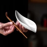 Ceramic Tea Separator Cup Elegant Tea Dispenser Practical Multi-Function Brewing Cup for Home Office Gathering - Image 5