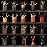 Six Gentlemen Set Home Tea Ceremony Accessories Tea Set Tea Spoon Clip Needle Washing Pen Towel