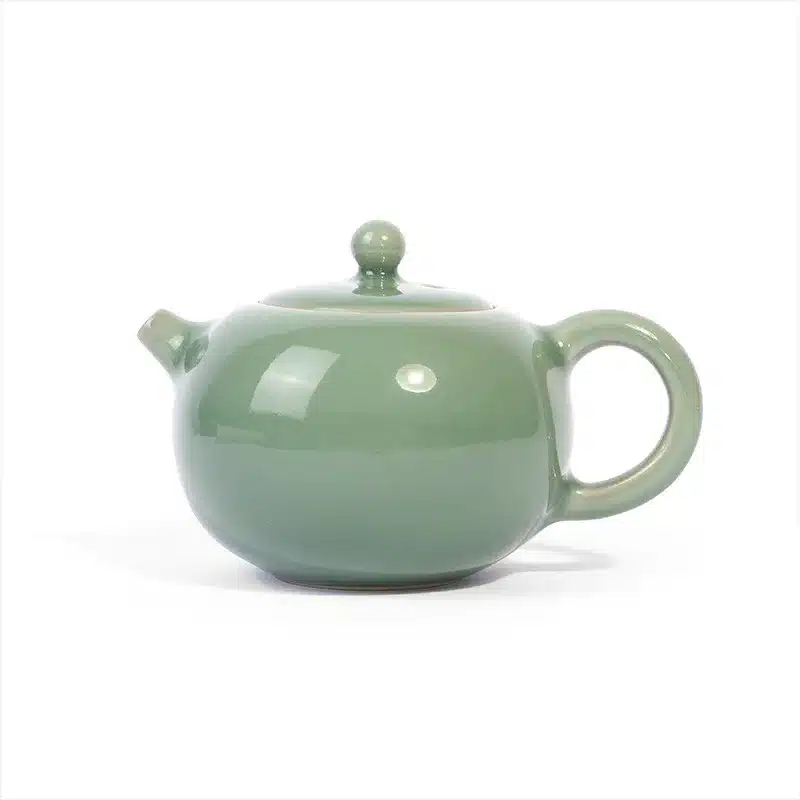 kf-Sed39937765f44618b43f4058ed1c8cd5g Ceramic one pot and two cups of Xishi pot Kung Fu travel tea set, teapot teacup portable gift - Image 1
