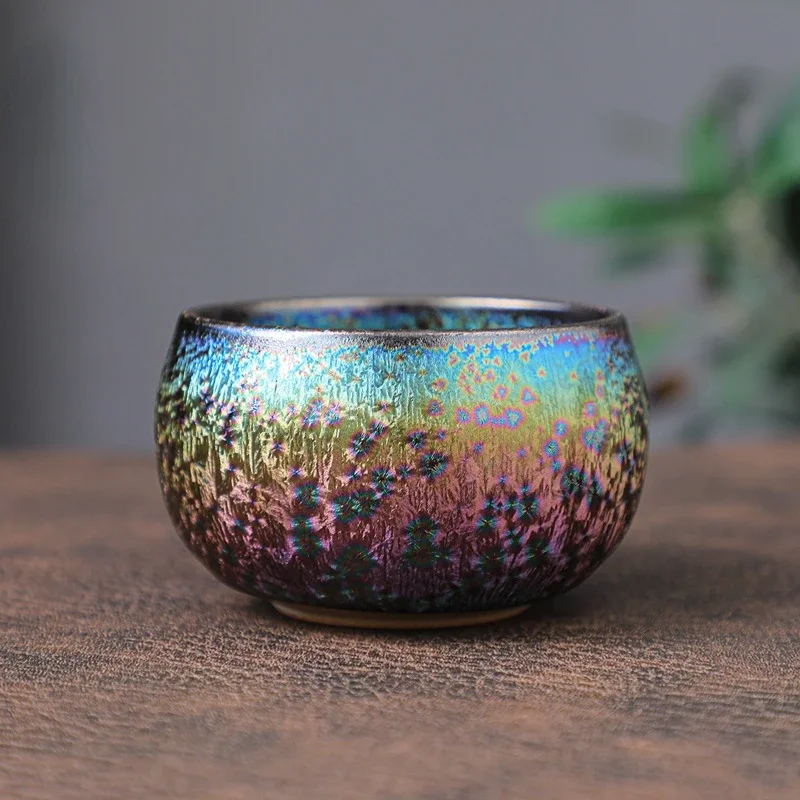 kf-Sf717c559ec5d4a83bb1940fef4ff56e5i Zijin Jianzhan-Handmade Master Tea Cup, High Grade Japanese Tianmu Glazed Tea Cup, Pure Handmade Single Cup, Kungfu Tea Set - Image 1